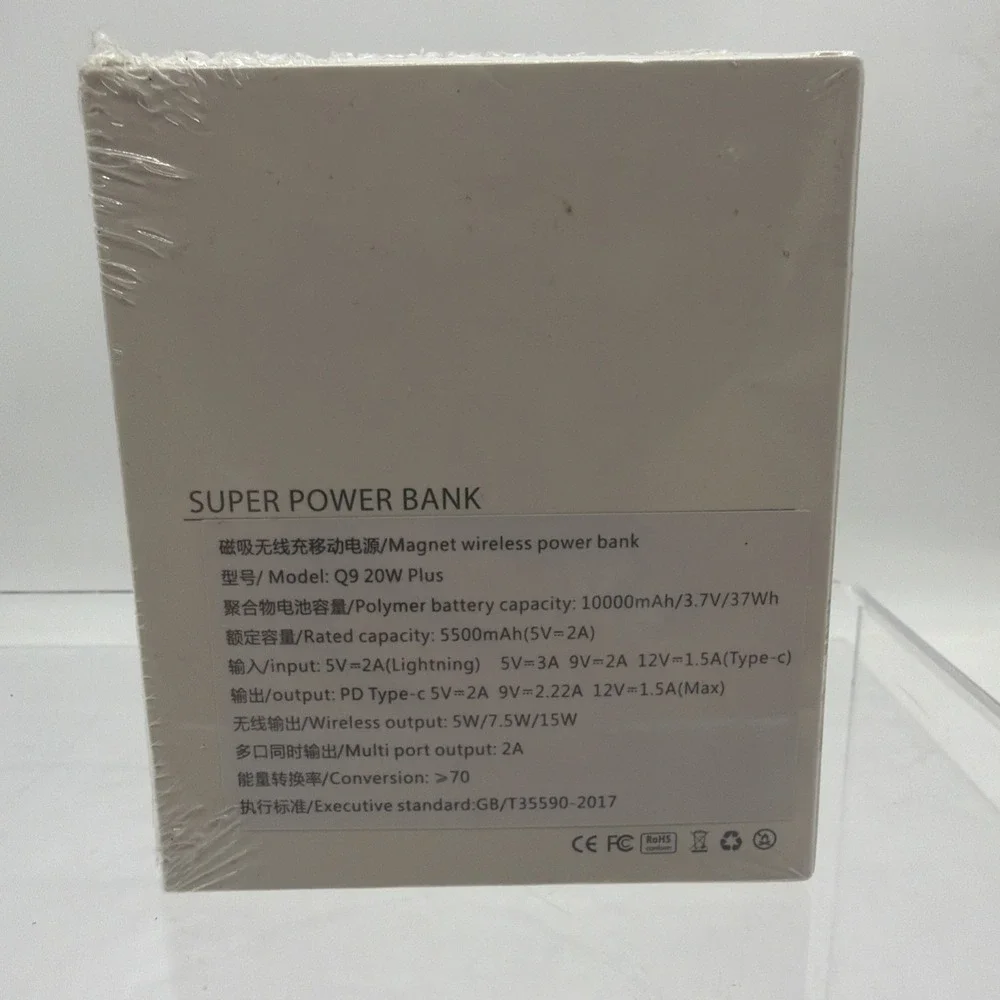 Wireless Magnet Power Bank Q9 20W Plus 10000mAh Magsafe for iPhone and More